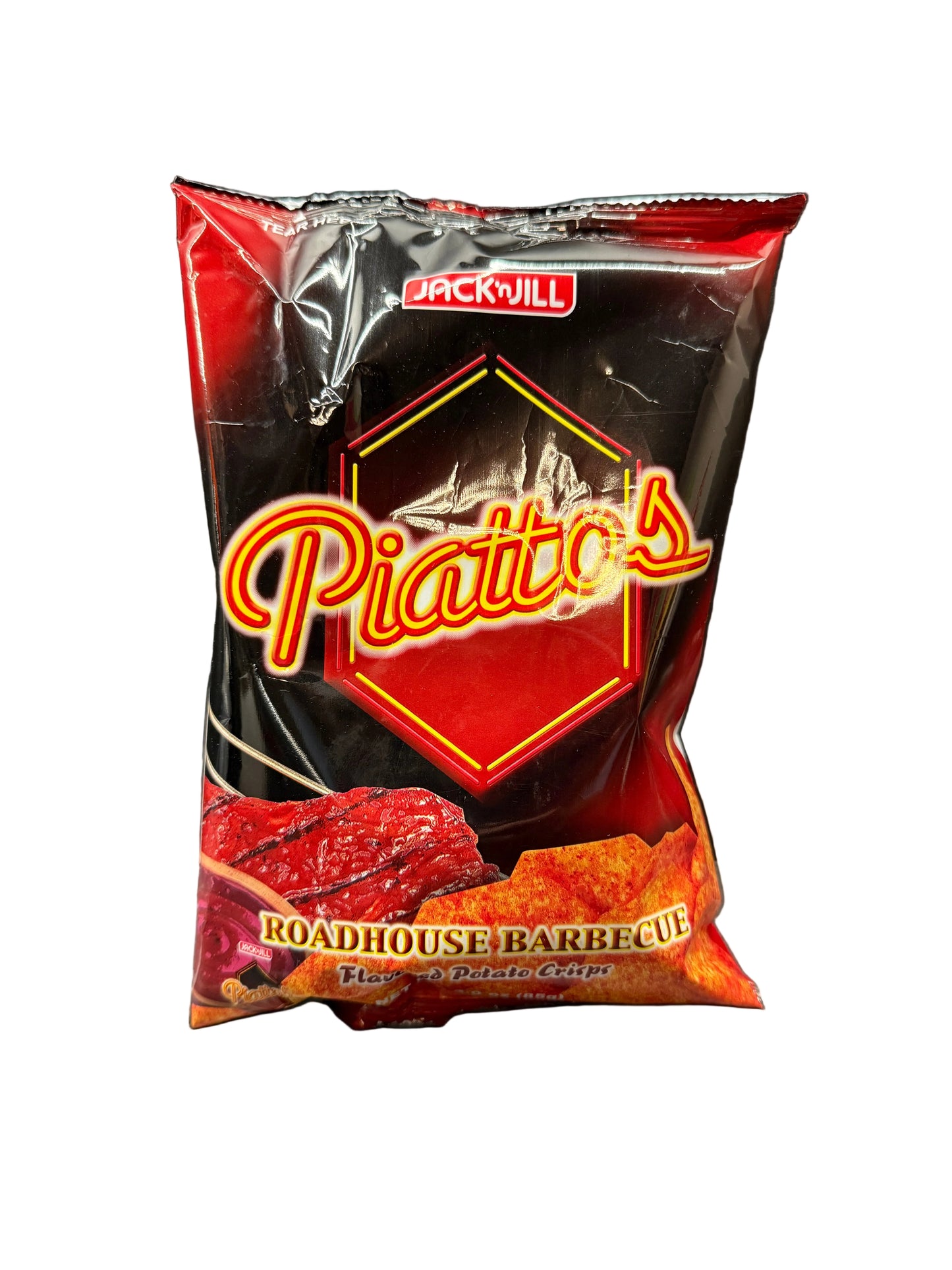 Jack'n Jill Piattos Road House Barbecue 85g