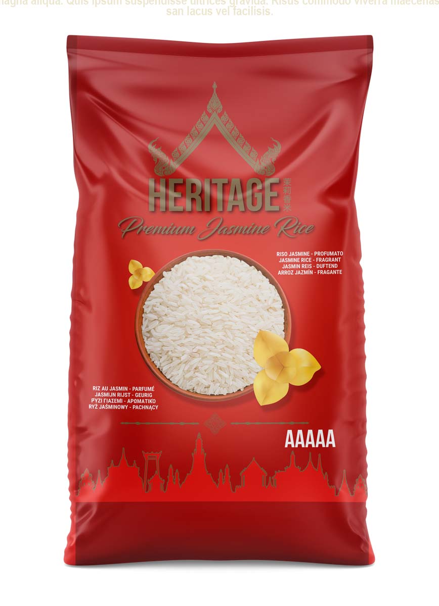 Heritage Jasmine Rice 18kg