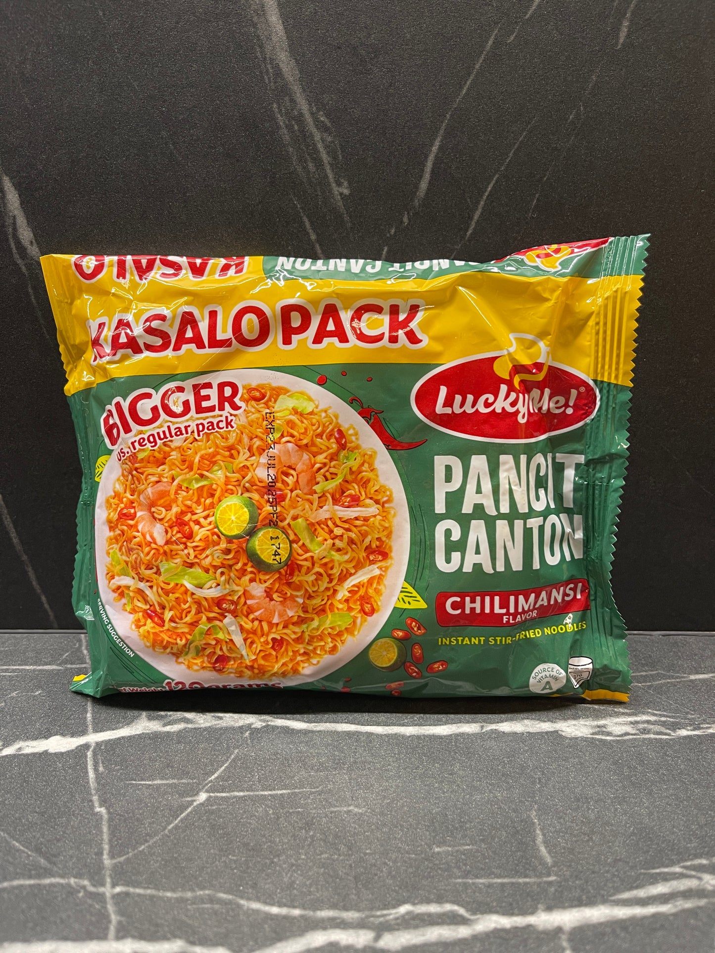 Lucky Me Pancit Canton Chilimansi Kasalo Pack 120g