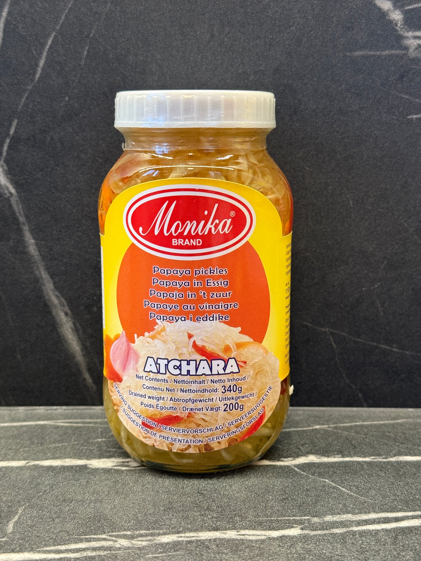 Monika Atchara Pickled Papaya 340g