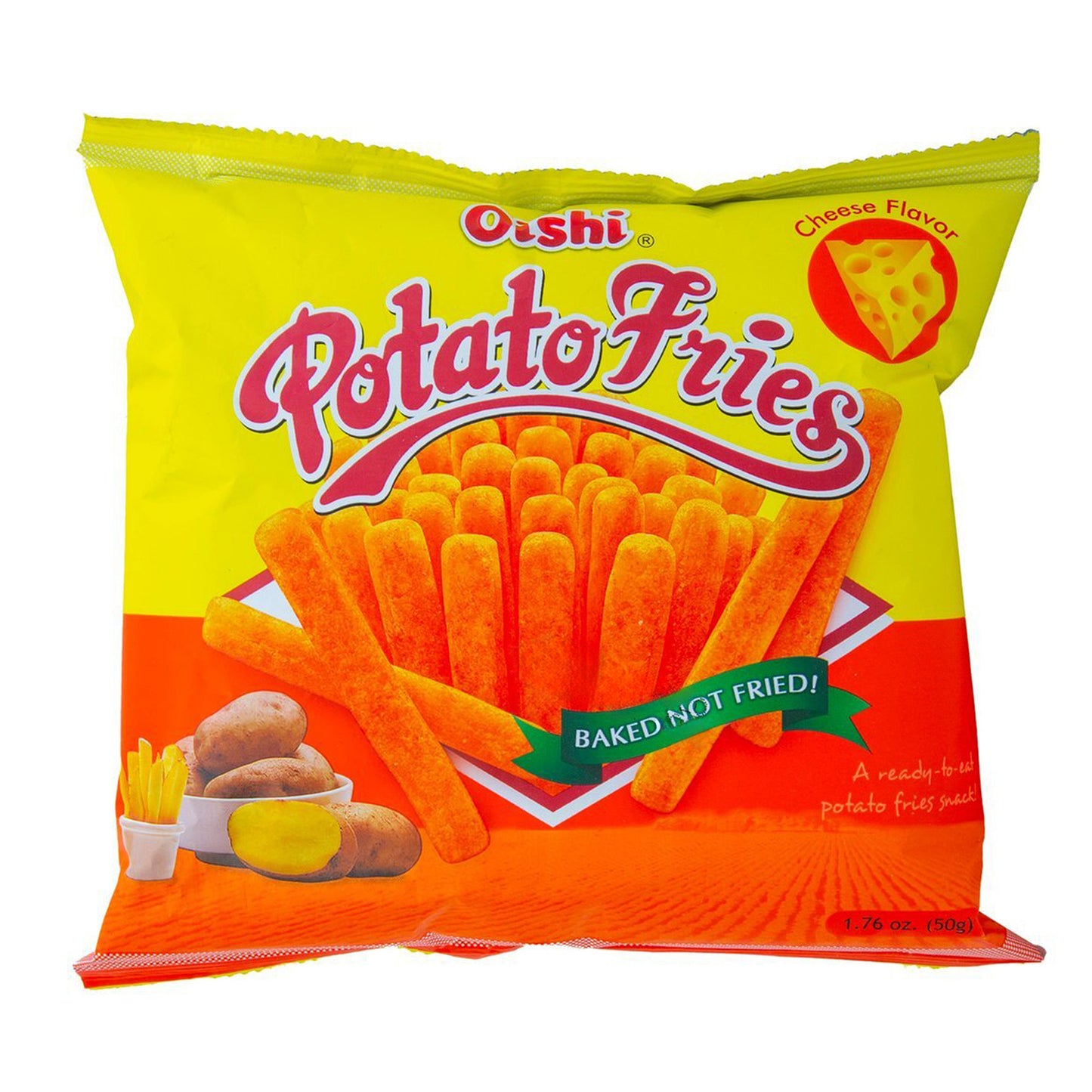 Oishi Potato Fries Cheese 50g