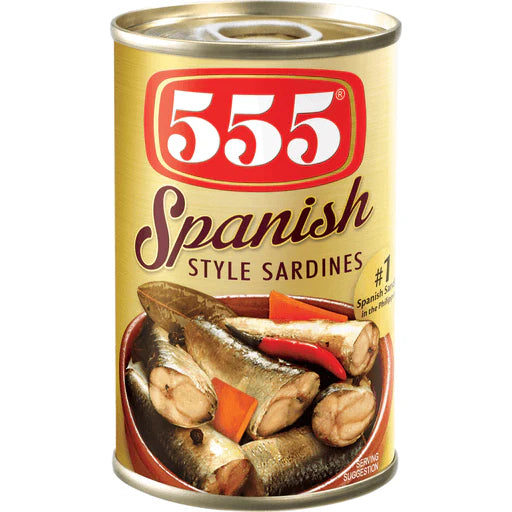 555 Spanish Style Sardines 155g