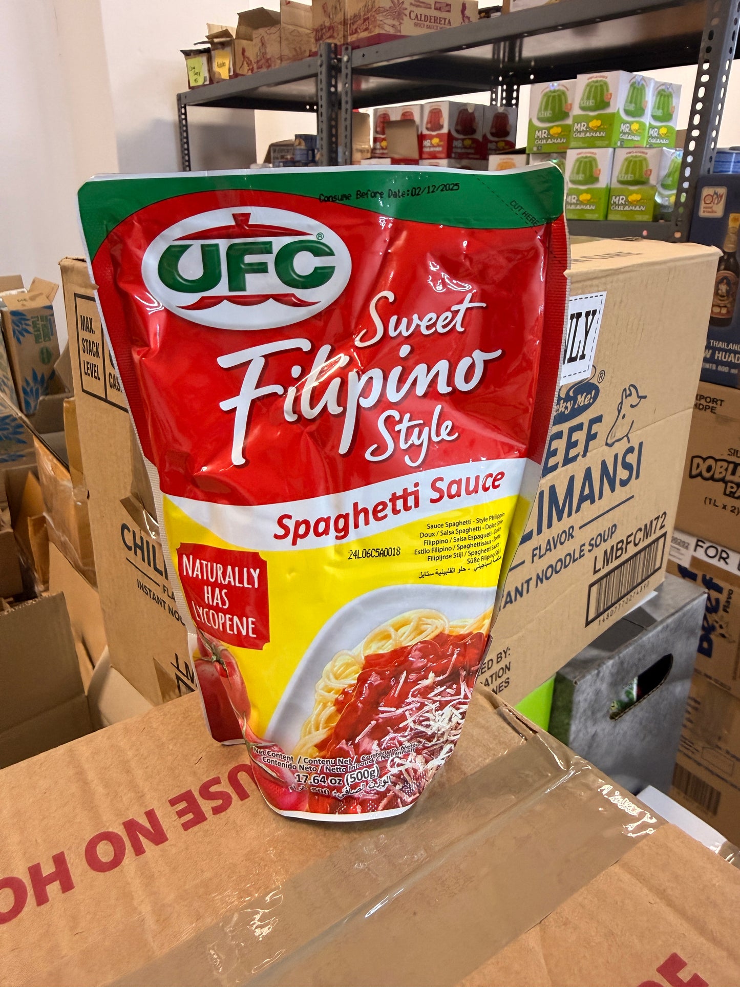 UFC Sweet Filipino Style Spaghetti Sauce 500g