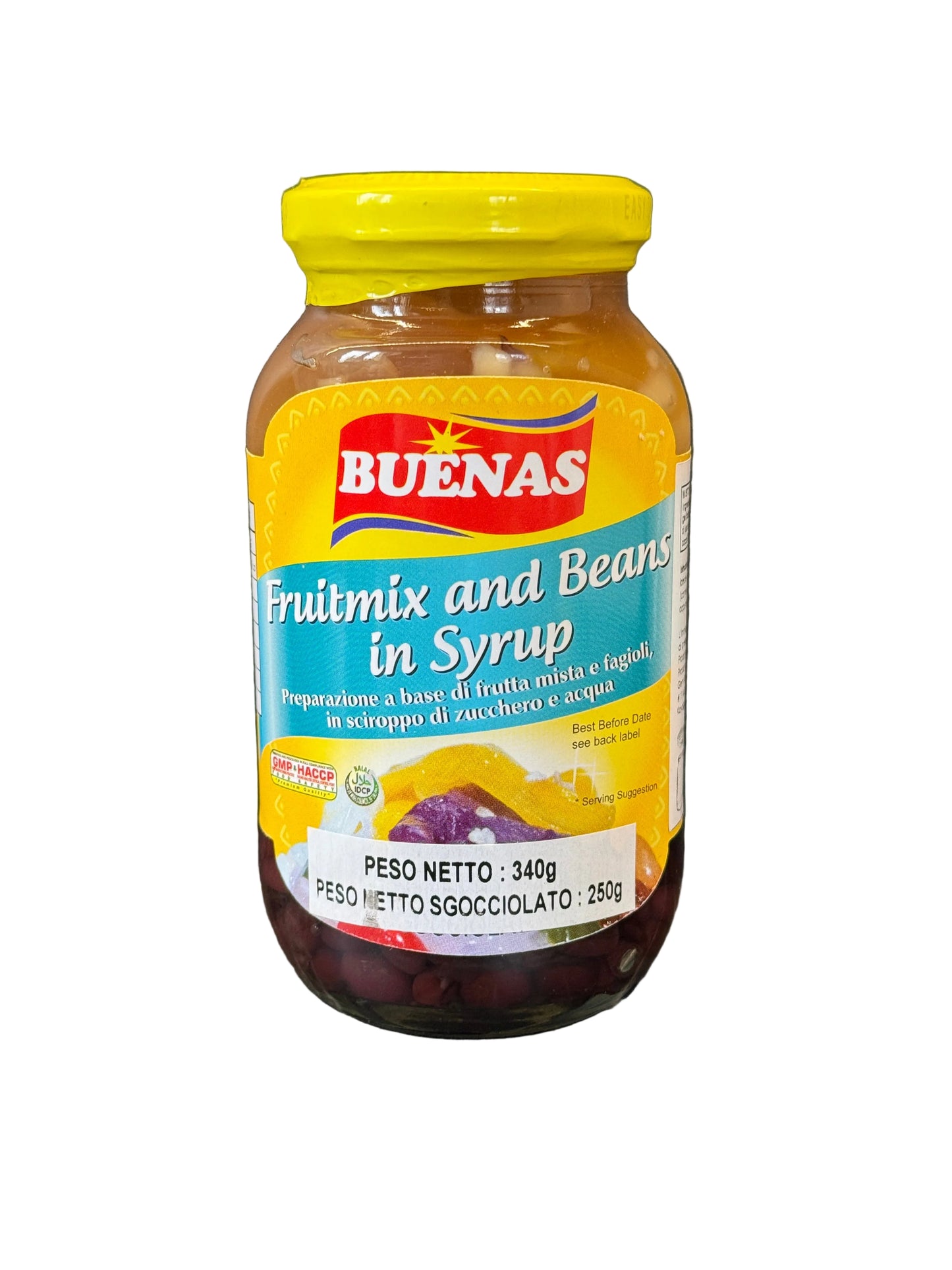 Buenas Mixed Fruit & Beans Halo-Halo 340g