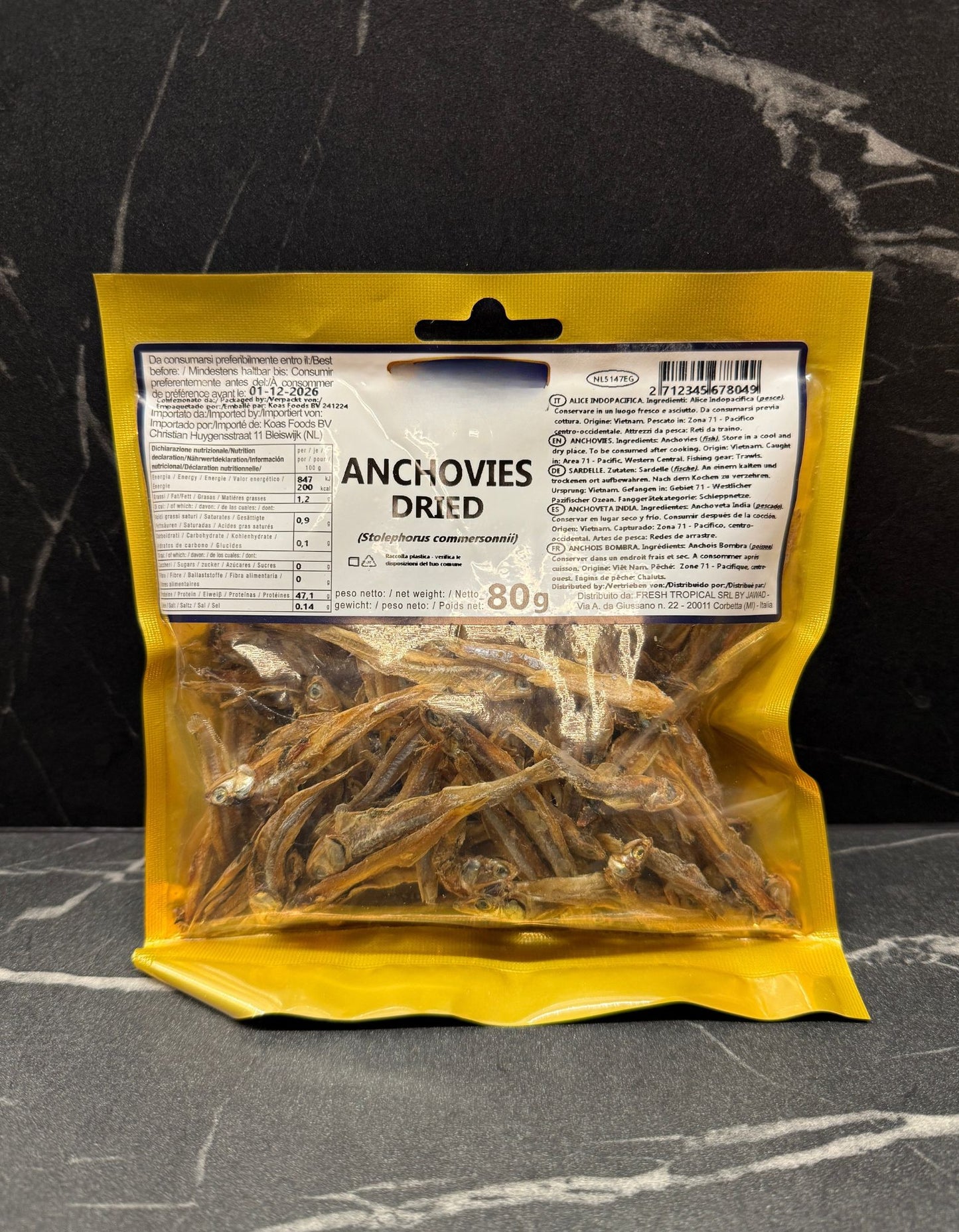 Dilis (Dried Anchovies) 80g