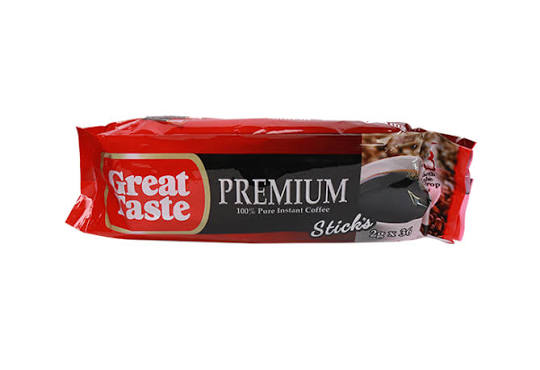 Great Taste Black Coffee Sticks 20x36x2g