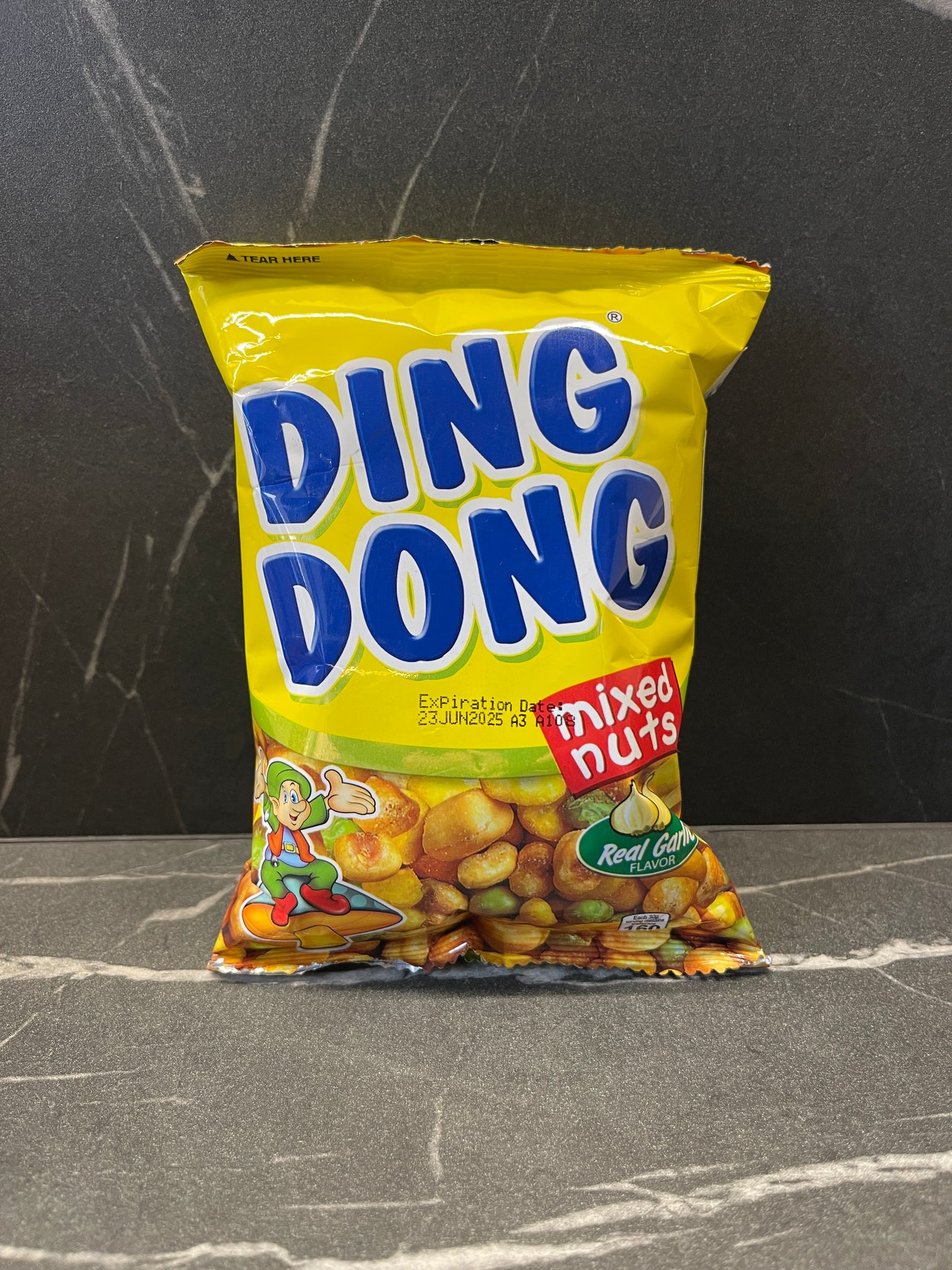 Ding Dong Mixed Nuts Garlic 100g