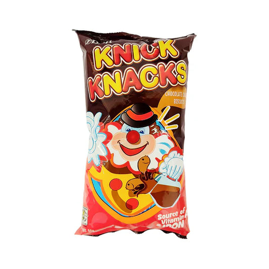 Knick Knacks Chocolate Coated Biscuits 50g