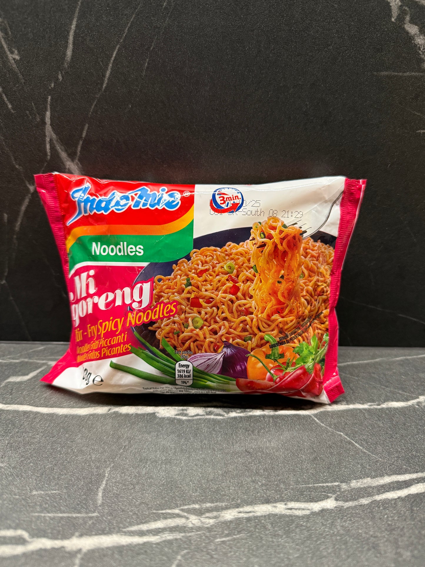 Indo Mie Mi Goreng Stir-Fry Spicy Noodles