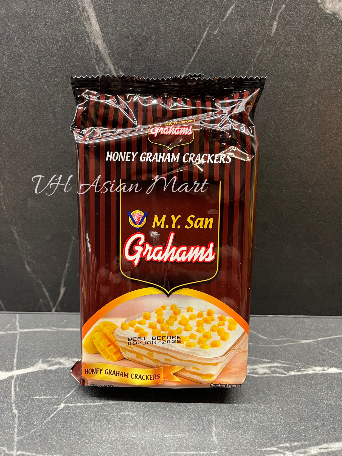 MY San Grahams Honey Crackers 200g