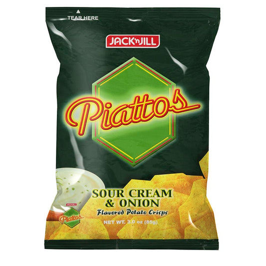 Jack'n Jill Piattos with Sour Cream & Onion Flavo 85g