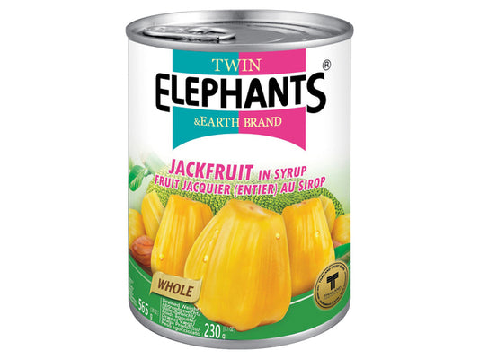 Twin Elephants Jackfruit in Syrup 565g