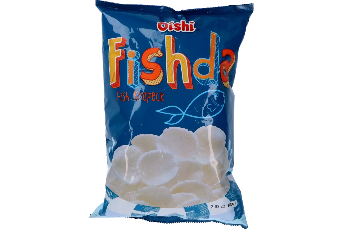 Oishi Fishda Fish Cropek 80g