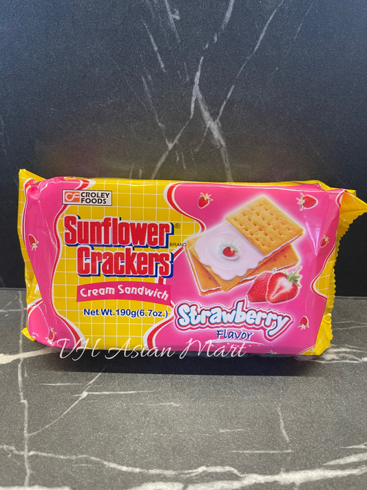 Sunflower Strawberry Cream Sandwich 190g