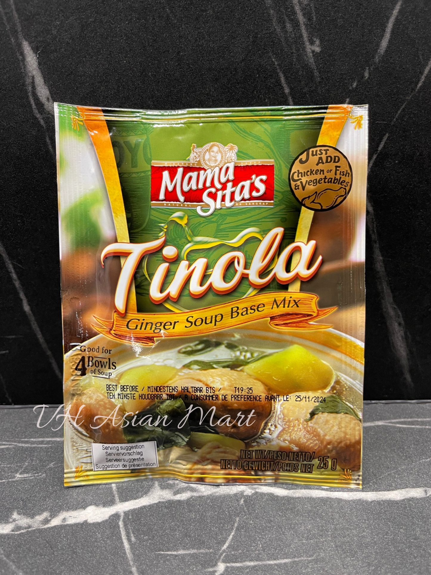 Mama Sita's Tinola Ginger Soup Base Mix 25g