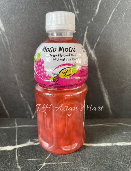 Mogu Mogu Grape Drink with Nata De Coco