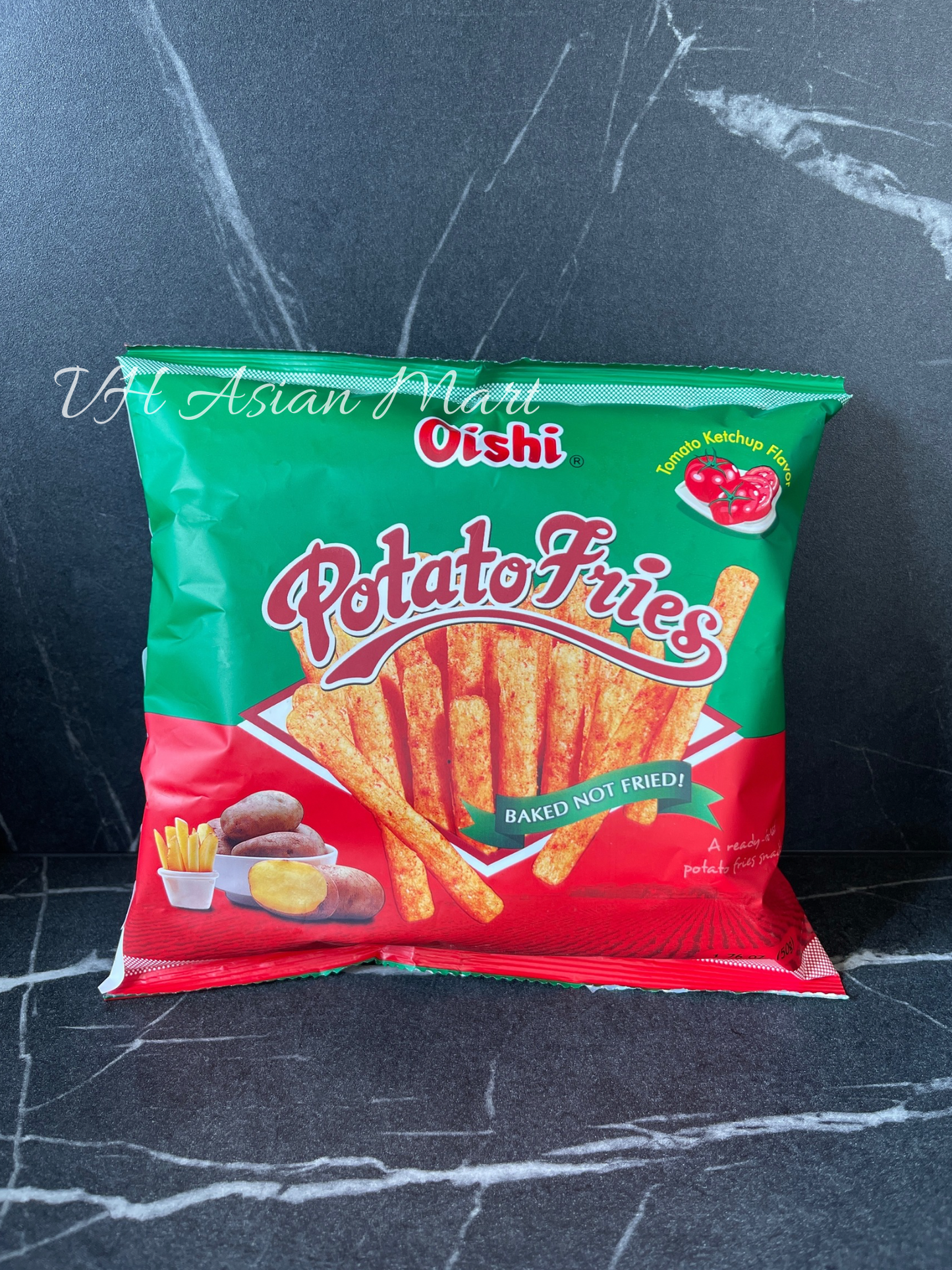 Oishi Potato Fries Ketchup Flavor 50g