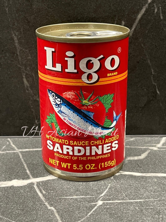 Ligo Sardines in Chili tomato sauce 155 g