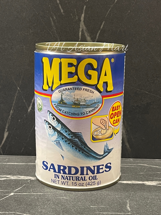 Mega Sardines in Oil 425G