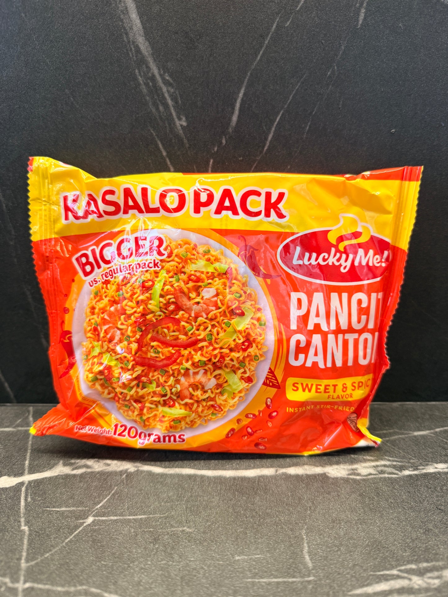 Lucky Me Sweet Spicy Kasalo Pack 120g