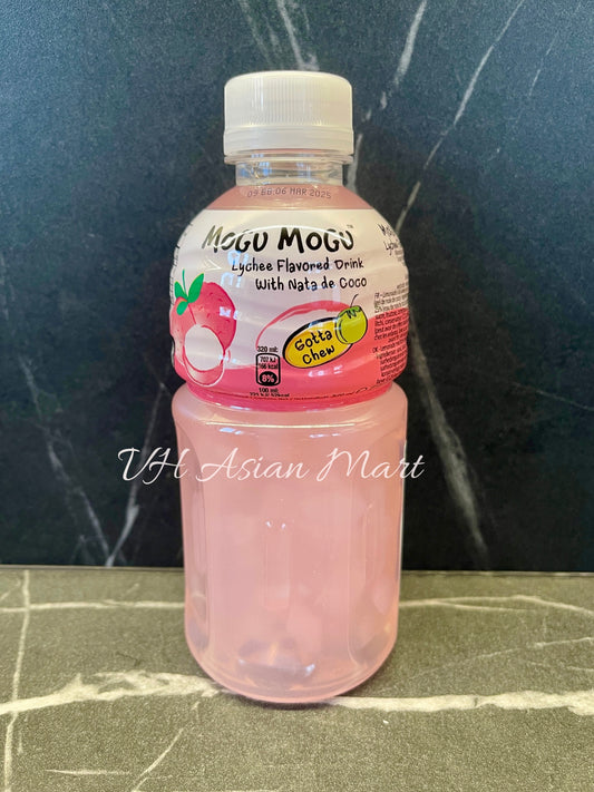 Mogu Mogu Lychee Drink with Nata de Coco 320ml