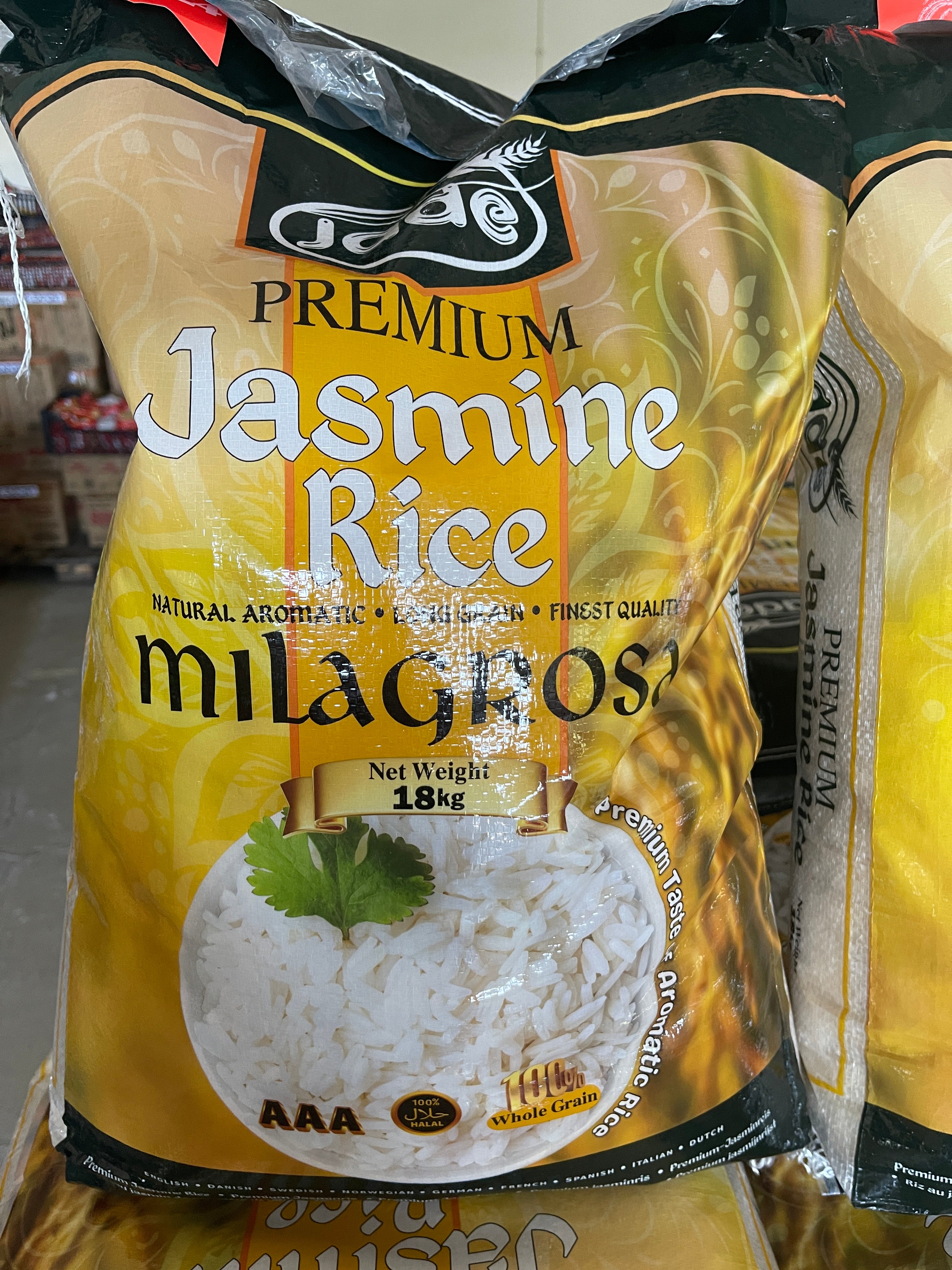Jade Jasmine Rice 18KG – VH Asian Mart