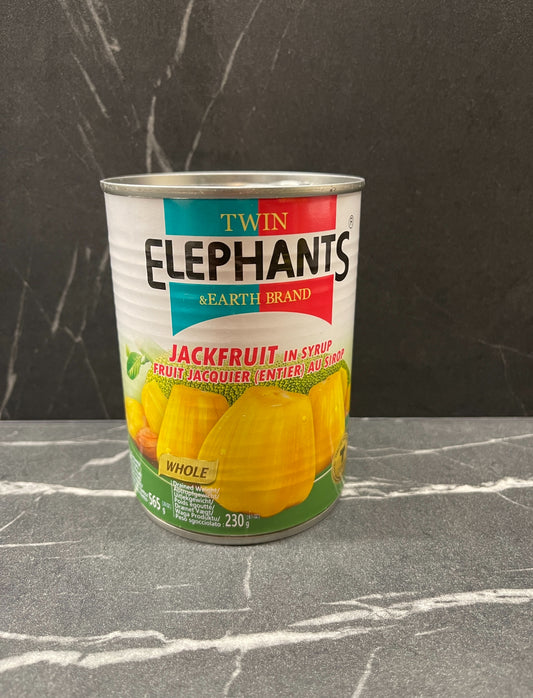 Twin Elephants Jackfruit in Syrup Langka 565g