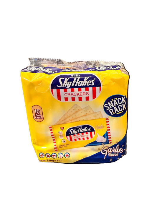 Skyflakes Garlic Flavor  (10 packs)