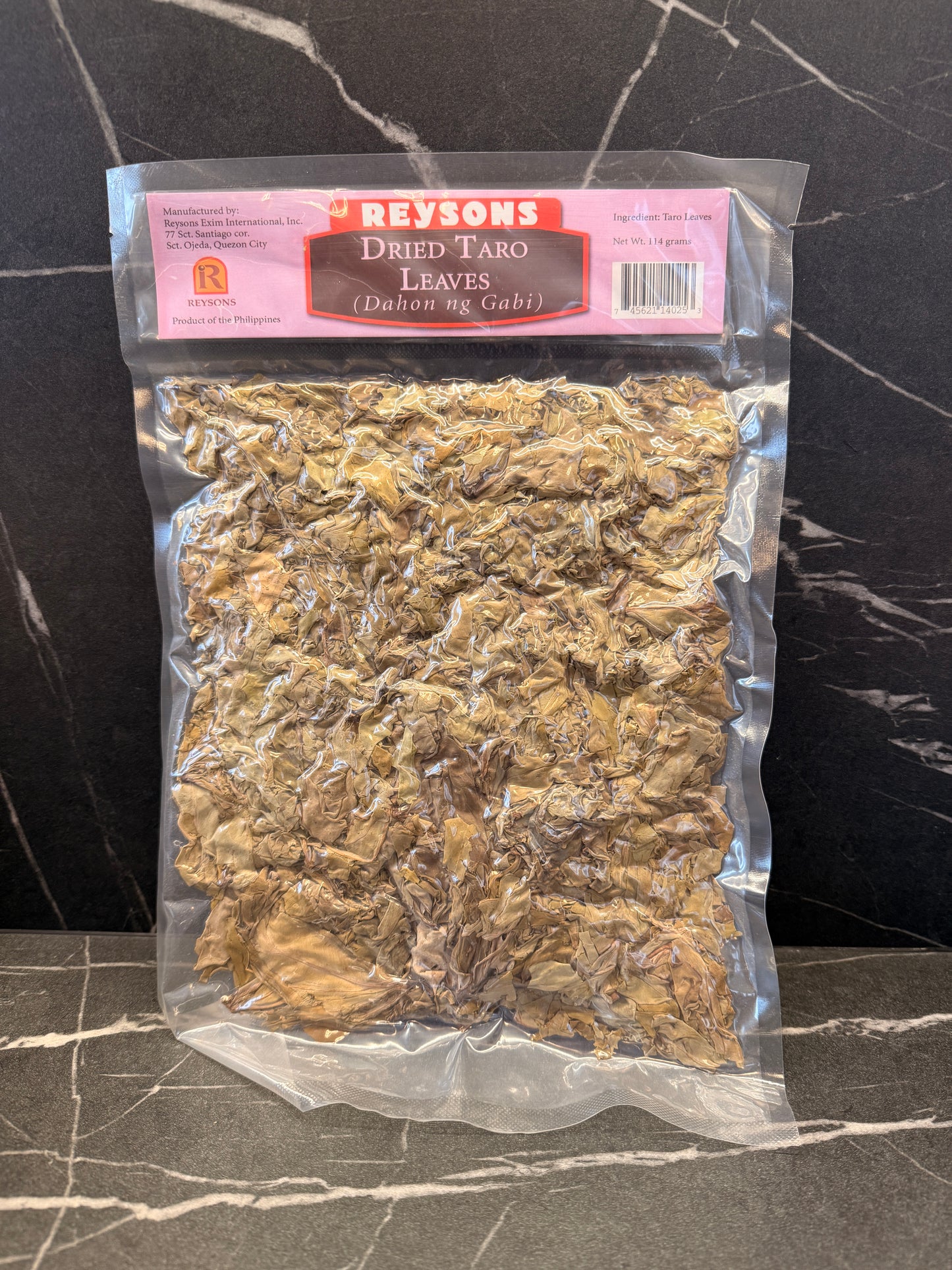 Reyson Dried Taro Leaves 114g