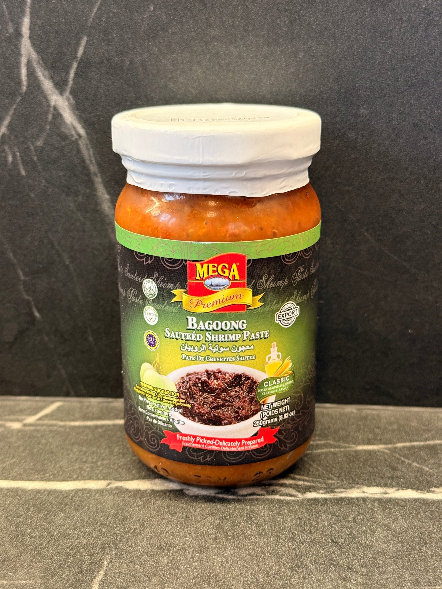 Mega Premium Sauteed Shrimp Paste Regular 250g