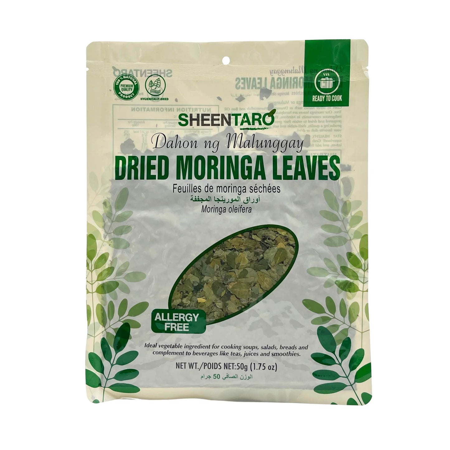 Sheentaro Dried Malunggay Leaves 50g