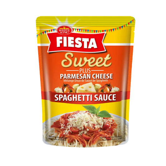 White King Fiesta Sweet Spaghetti with Parmeesan 500g