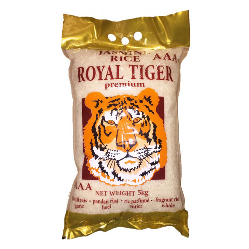 Tiger Elton Rice Royal Tiger Premium Jasmine Rice 5 kg – VH Asian Mart
