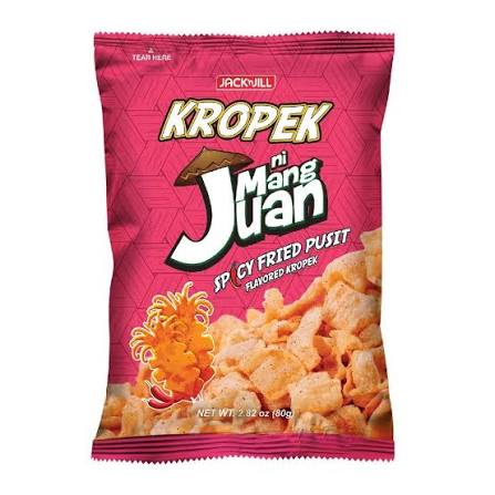 Mang Juan Spicy Fried Pusit Kropek 80g